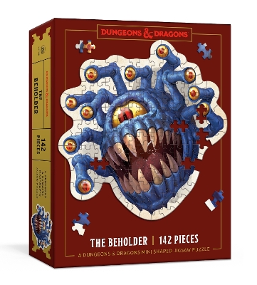 DUNGEONS   DRAGONS MINI SHAPED JIGSAW PUZZLE: THE BEHOLDER EDITION