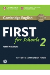CAMBRIDGE ENGLISH FIRST FOR SCHOOLS 2 SELF STUDY PACK (+ DOWNLOADABLE AUDIO) W/A N/E