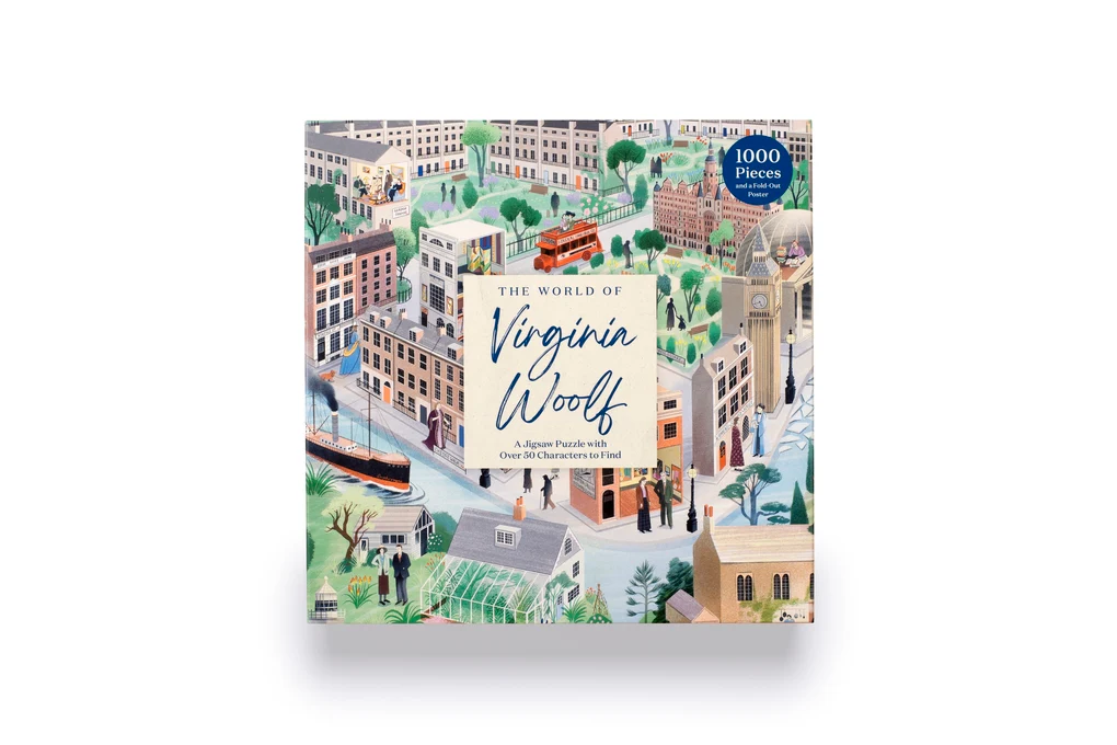 THE WORLD OF VIRGINIA WOOLF : A JIGSAW PUZZLE WITH OVER 50 CHARACTERS TO FIND - 1000 PIECES