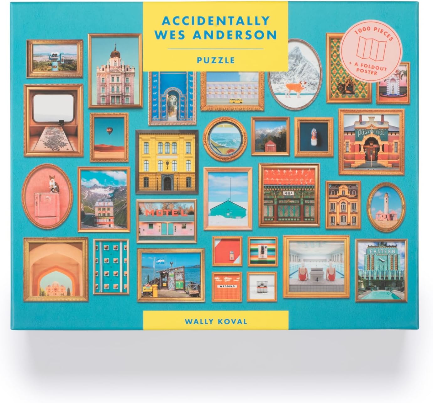 ACCIDENTALLY WES ANDERSON: A JIGSAW PUZZLE - 1000 PIECES