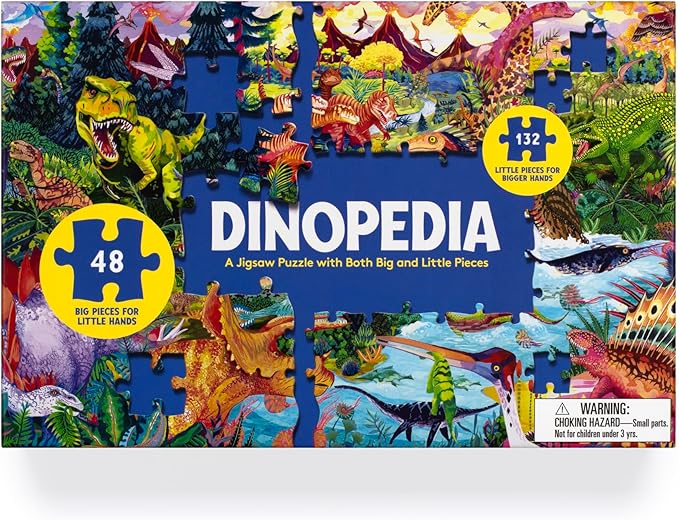 DINOPEDIA : A JIGSAW PUZZLE - 180 PIECES