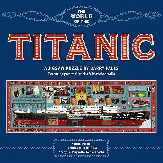 THE WORLD OF THE TITANIC: A JIGSAW PUZZLE - 1000 PIECES