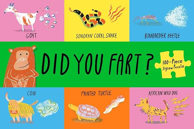 DID YOU FART? A JIGSAW PUZZLE - 100 PIECES