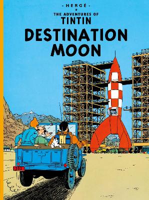 THE ADVENTURES OF TINTIN   DESTINATION MOON PB