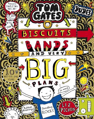 TOM GATES 14: BISCUITS, BANDS AND VERY BIG PLANS PB