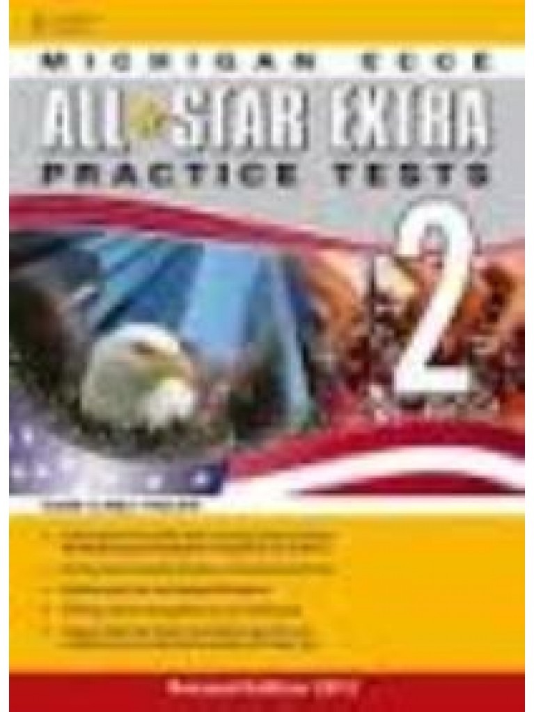 ALL STAR EXTRA 2 MICHIGAN ECCE PRACTICE TESTS (+GLOSSARY) 2013