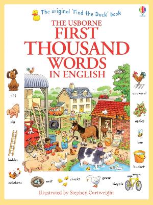 USBORNE : FIRST THOUSAND WORDS IN ENGLISH PB