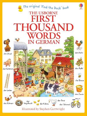 USBORNE : FIRST THOUSAND WORDS IN GERMAN PB