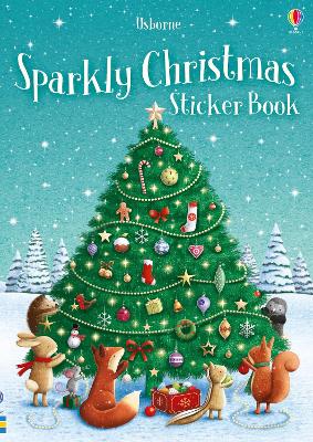 USBORNE : SPARKLY CHRISTMAS STICKER BOOK