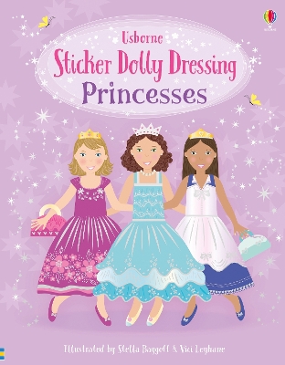 USBORNE : STICKER DOLLY DRESSING PRINCESSES