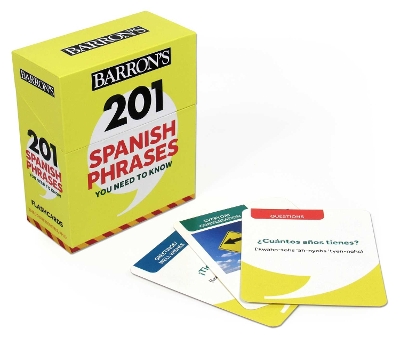 201 SPANISH PHRASES YOU NEED TO KNOW FLASHCARDS