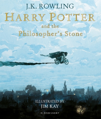 HARRY POTTER AND THE PHILOSOPHERS STONE ILLUSTRATED EDITION PB