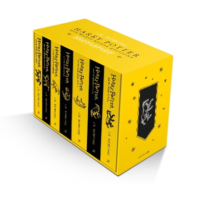 HARRY POTTER HUFFLEPUFF HOUSE EDITIONS PAPERBACK BOX SET