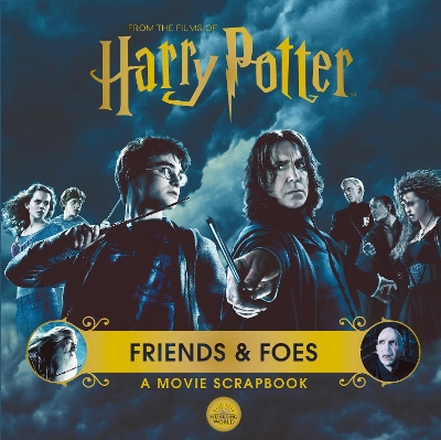 HARRY POTTER: FRIENDS   FOES: A MOVIE SCRAPBOOK HC