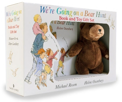 WERE GOING ON A BEAR HUNT BOOK AND TOY GIFT SET