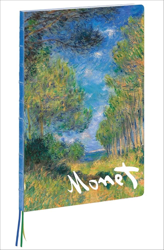 A4 ΣΗΜΕΙΩΜΑΤΑΡΙΟ: PINE TREE PATH, CLAUDE MONET