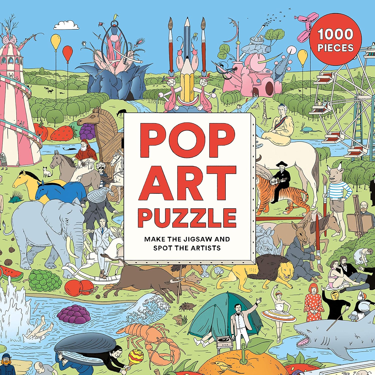 POP ART PUZZLE: A JIGSAW PUZZLE - 1000 PIECES