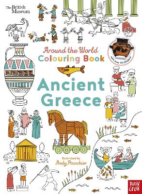 BRITISH MUSEUM: AROUND THE WORLD COLOURING: ANCIENT GREECE