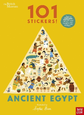 BRITISH MUSEUM : ANCIENT EGYPT - 101 STICKERS! PB