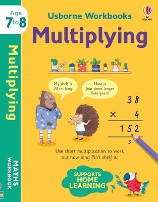 USBORNE WORKBOOKS MULTIPLYING 7-8 PB
