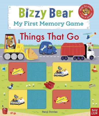 BIZZY BEAR : MY FIRST MEMORY GAME BOOK - THINGS THAT GO HC BBK