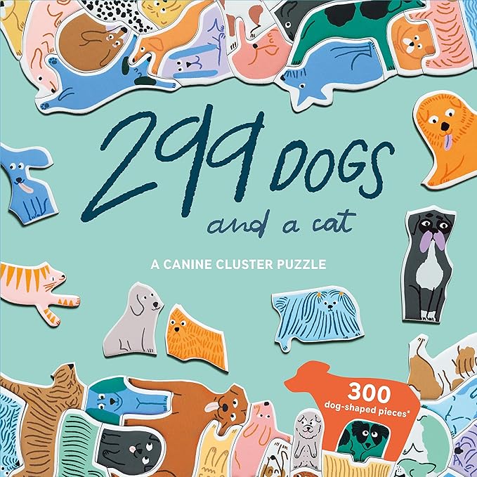 299 DOGS (AND A CAT): A CANINE CLUSTER PUZZLE