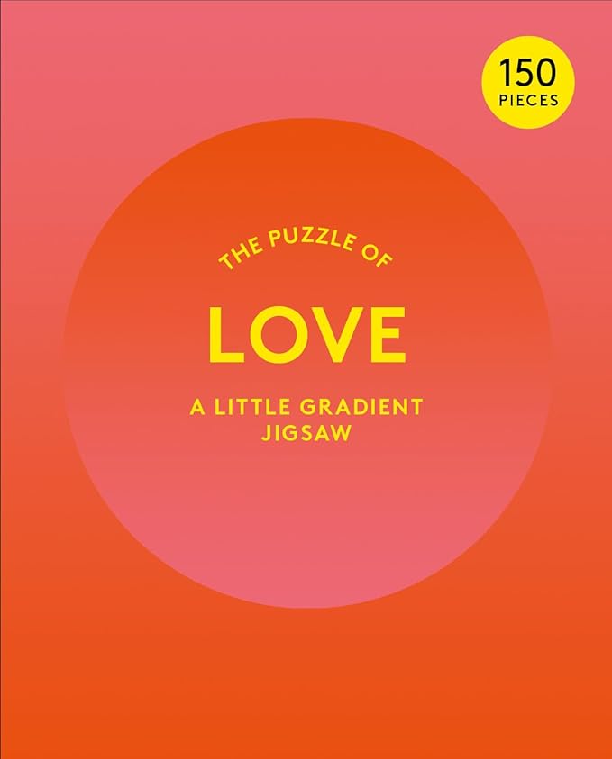 THE PUZZLE OF LOVE: 150 PIECE GRADIENT PUZZLE