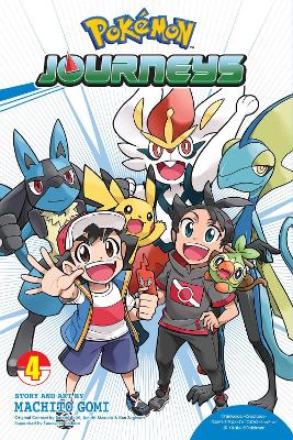 POKEMON JOURNEYS, VOL. 4 PA
