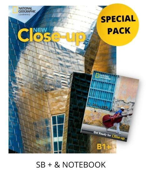 NEW CLOSE-UP B1+ SB SPECIAL PACK (SB & NOTEBOOK)