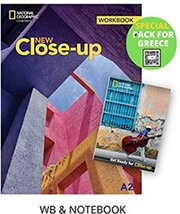 NEW CLOSE UP A2 WORKBOOK SPECIAL PACK FOR GREECE (WORKBOOK-NOTEBOOK)