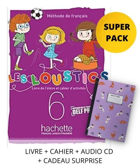 LES LOUSTICS MINI VOLUME 6 A2.1 SUPER PACK (LIVRE, CAHIER, CADEAU SURPRISE)