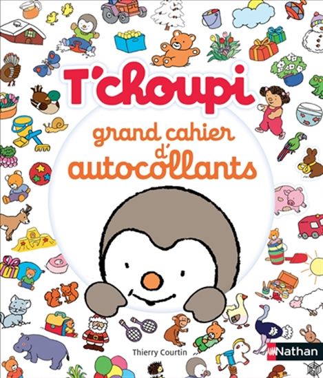 TCHOUPI - GRAND CAHIER DAUTOCOLLANTS  POCHE