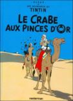 LES AVENTURES DE TINTIN 9: LE CRABE AUX PINCES DOR RELIE