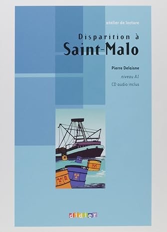 DISPARITION A SAINT-MALO NIVEAU A1 (+CD)