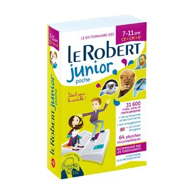 LE ROBERT JUNIOR POCHE 7-11 ANS - CE CM 6E