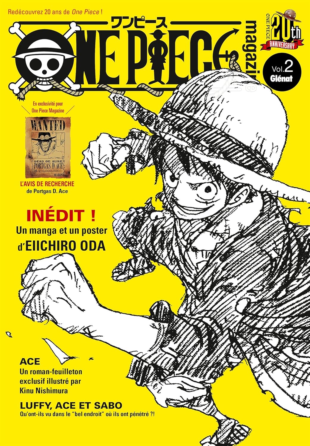 ONE PIECE MAGAZINE - TOME 02 - FRENCH EDITION