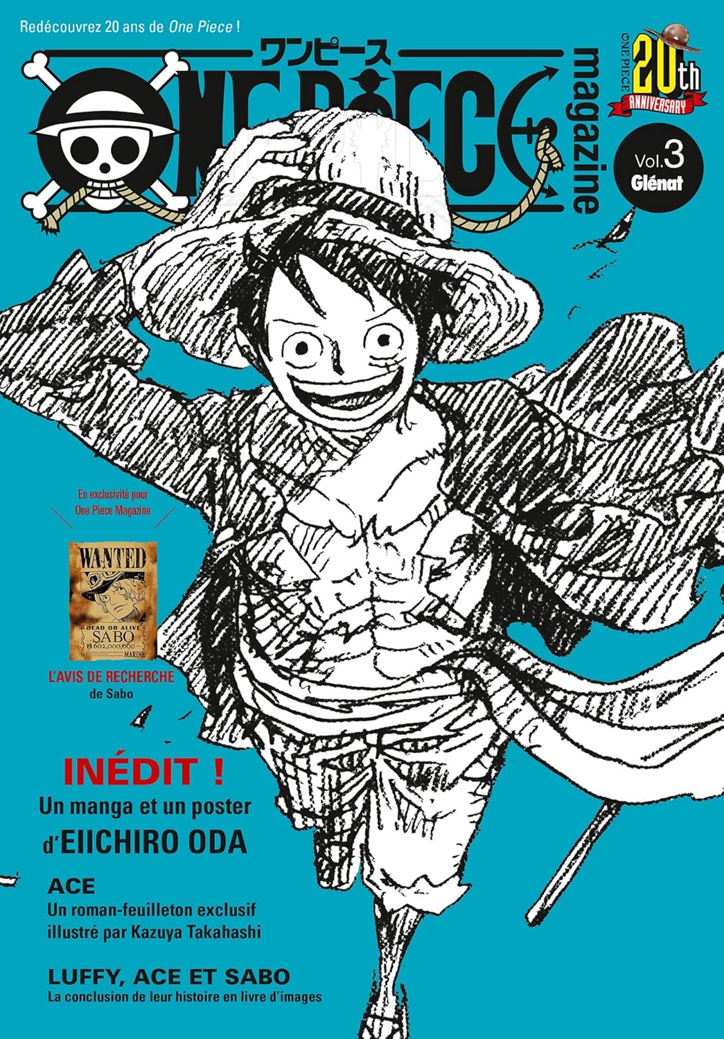 ONE PIECE MAGAZINE - TOME 03 - FRENCH EDITION