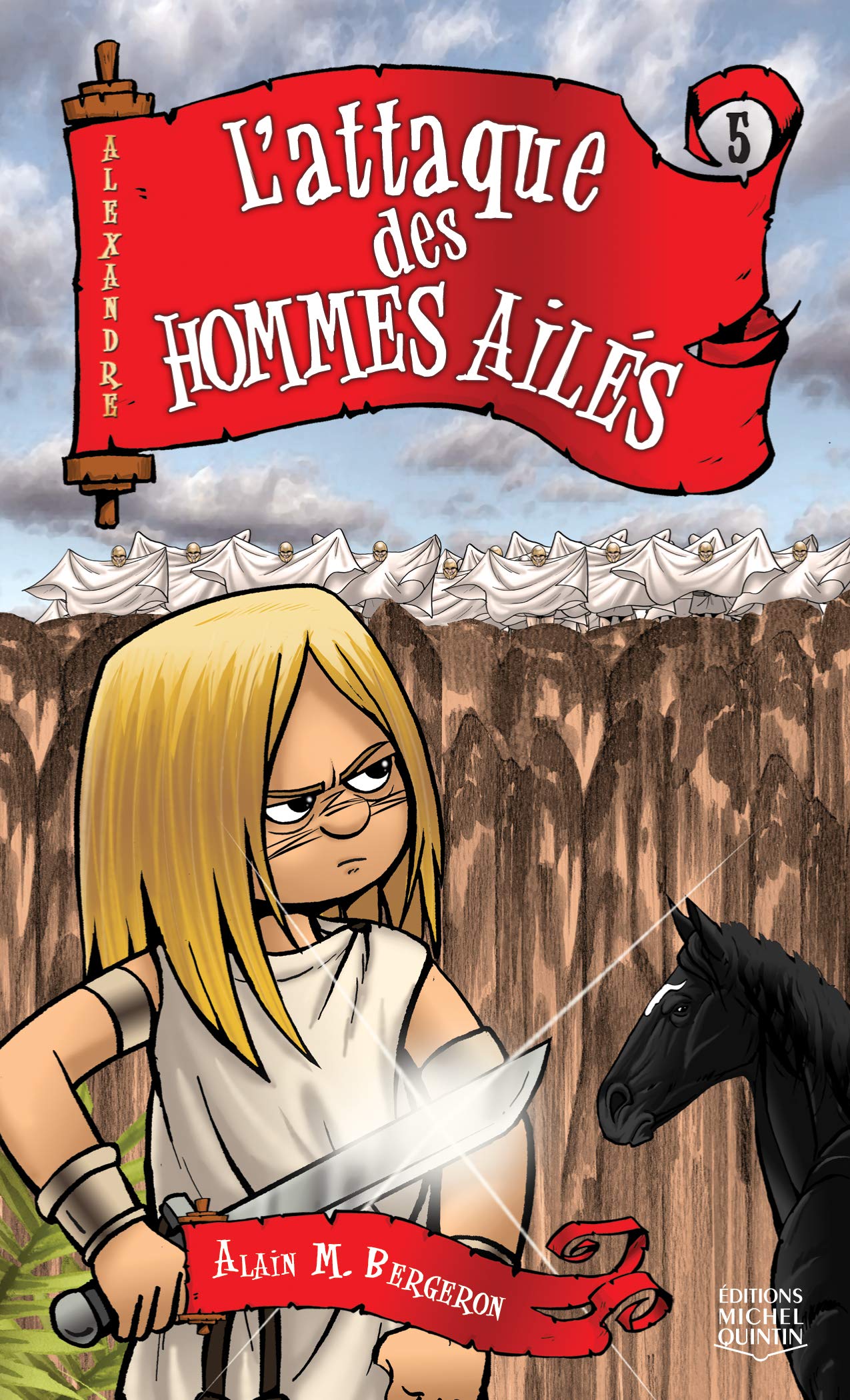 ALEXANDRE-LATTAQUE DES HOMMES AILES TOME 5  BROCHE