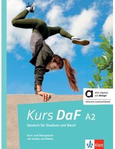 KURS DAF A2 KURS- UND UBUNGSBUCH (HYBRIDE)
