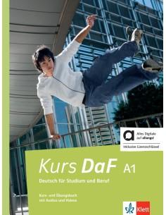KURS DAF A1 KURS- UND UBUNGSBUCH (HYBRIDE)
