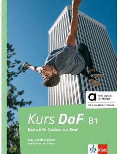 KURS DAF B1 KURS- UND UBUNGSBUCH (HYBRIDE)