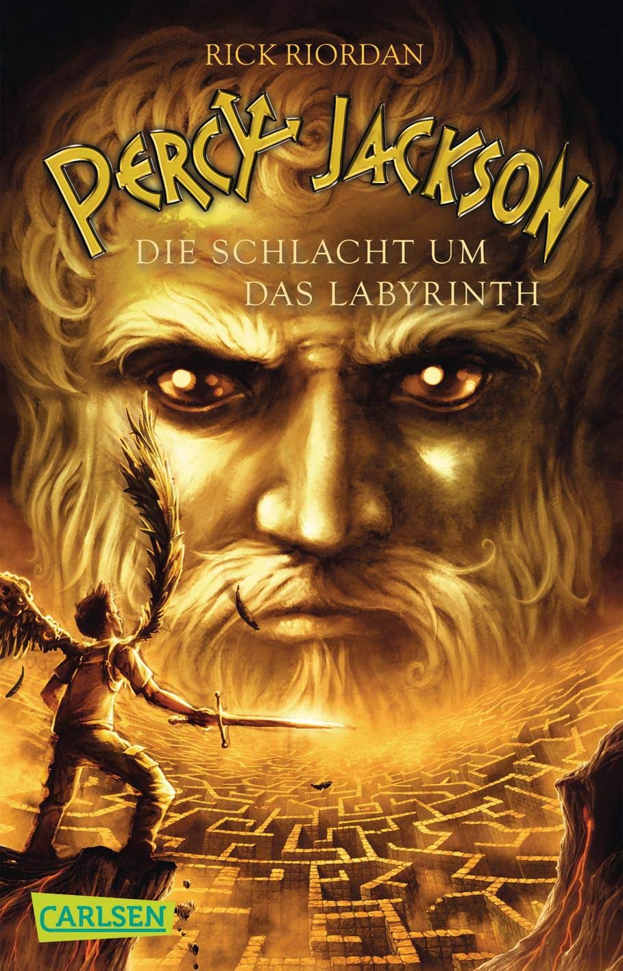PERCY JACKSON 4 : DIE SCHLACHT UM DAS LABYRINTH TASCHENBUCH