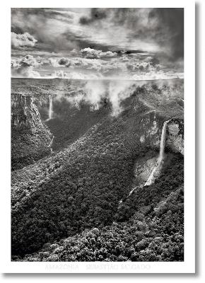 SEBASTI?O SALGADO. AMAZΟNIA. POSTER WATERFALLS