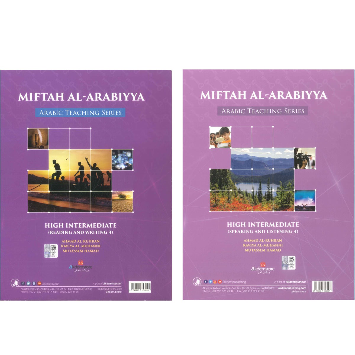 MIFTAH AL-ARABIYYA B2 (Reading and Writing 4 + Speaking and Listening 4)