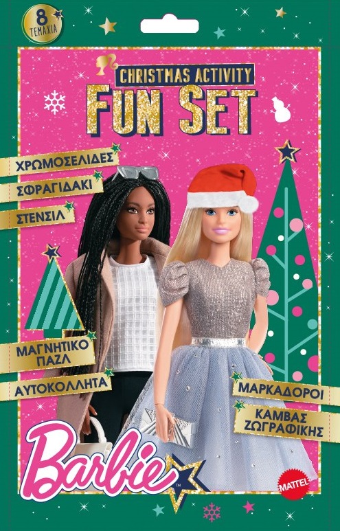 Christmas Activity Fun Set - Barbie