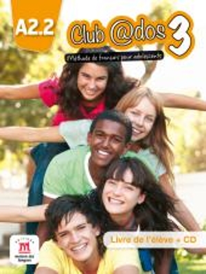 CLUB @DOS 3 A2.2 METHODE (+ CD)