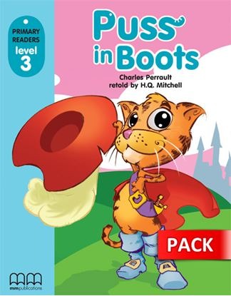 PUSS IN BOOTS ST/BK (+CD-ROM) BRITISH & AMERICAN EDITION