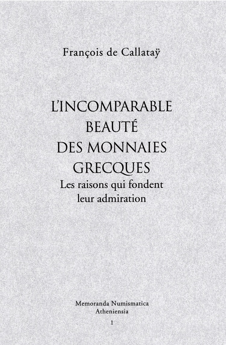 L'incomparable beauté des monnaies grecques