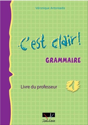 C"EST CLAIR 1 GRAMMAIRE PROFESSEUR