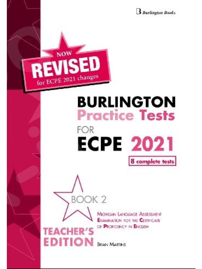 BURLINGTON PRACTICE TESTS MICHIGAN ECPE 2 TEACHERS BOOK